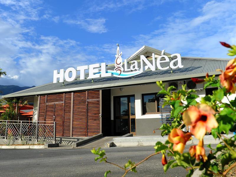 Hotel La Nea Koné Buitenkant foto